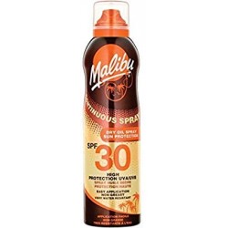 Malibu Continous Spray Dry Oil Spray Sun Protection SPF 30