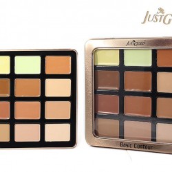 Just Gold Eye-Shadow Palette with 9 creamy and 3 powder contour